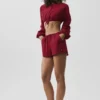 Baumwoll-Langarmshirt „Real Deal“ – „Summer Romance Red“