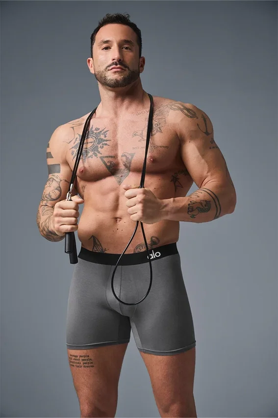 Boxershorts für Tag und Nacht – Grau