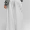 Breezy-Hose mit weitem Bein (Regular) – Weiß
