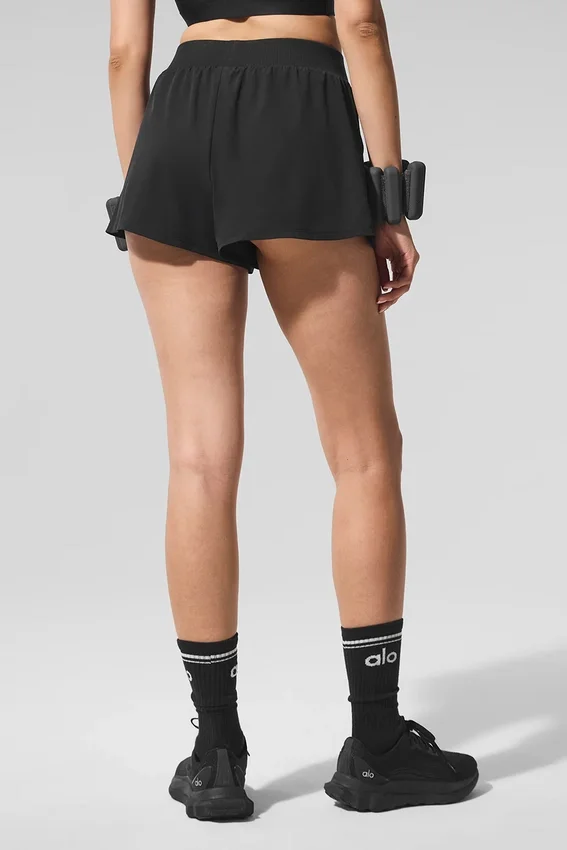 Breezy-Shorts – Schwarz
