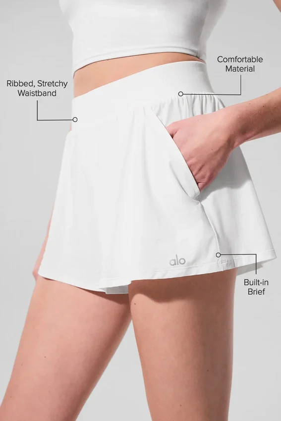 Breezy Shorts – Weiß