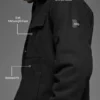Canvas Utility Shacket – Schwarz