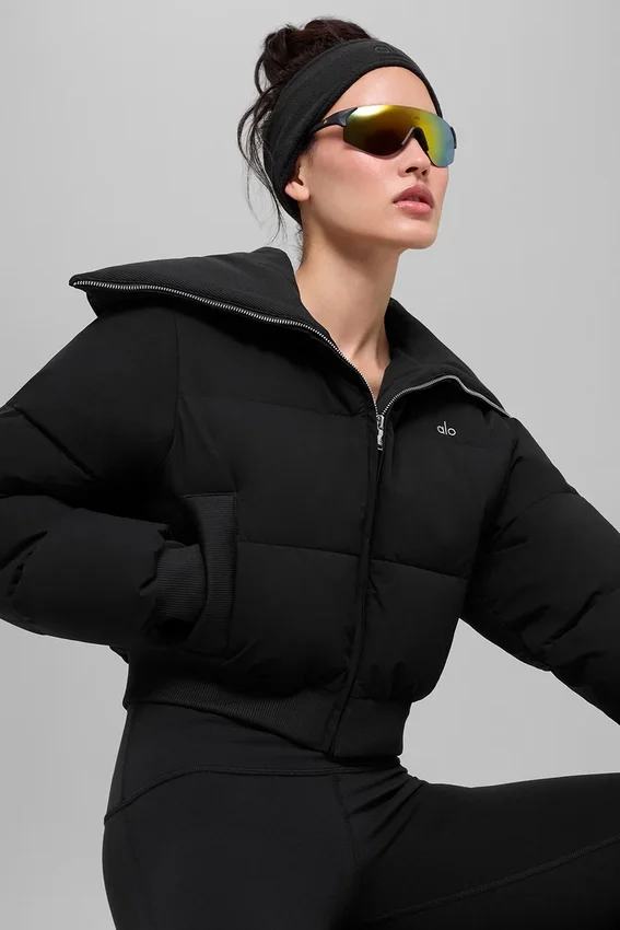 Captivate Puffer – Schwarz