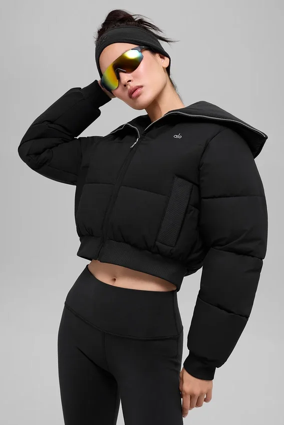 Captivate Puffer – Schwarz