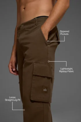Cargo-Ripstop-Hose – Espresso