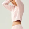 Cashmere Embrace Pullover – Frosted Pink