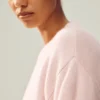 Cashmere Embrace Pullover – Frosted Pink