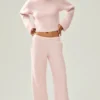 Cashmere Embrace Pullover – Frosted Pink