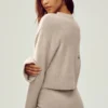 Cashmere Embrace Pullover – Oat Heather