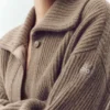 Cashmere Northstar Long Cardigan – Alpine Cocoa Heather