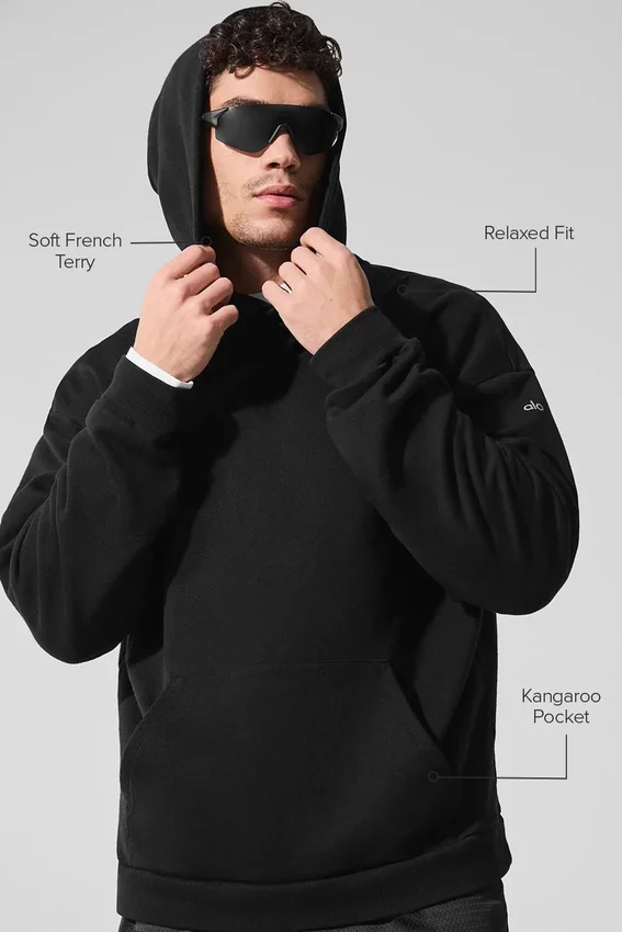 Chill Hoodie – Schwarz