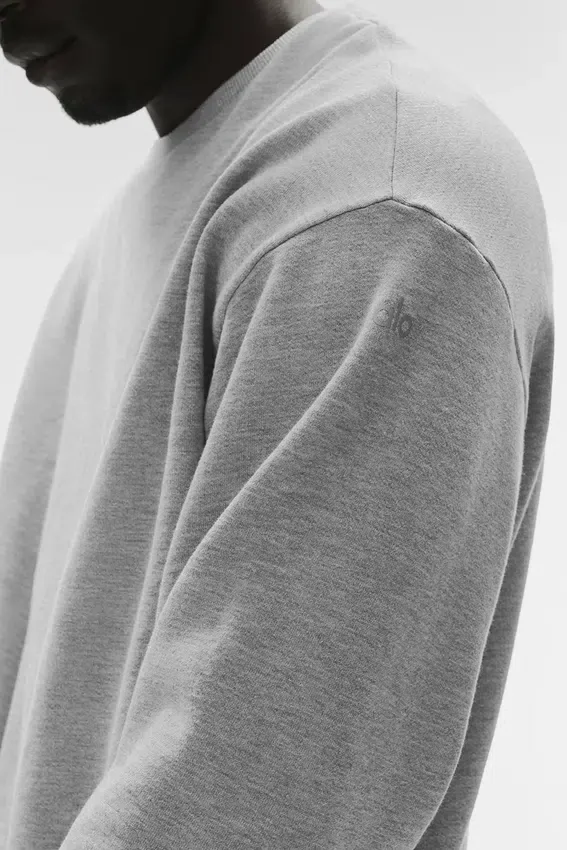 Chill Pullover mit Rundhalsausschnitt – Athletic Heather Grey