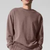 Chill-Pullover mit Rundhalsausschnitt – Mushroom