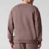 Chill-Pullover mit Rundhalsausschnitt – Mushroom