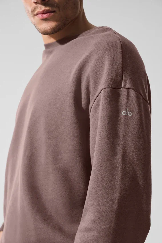 Chill-Pullover mit Rundhalsausschnitt – Mushroom