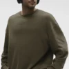 Chill-Pullover mit Rundhalsausschnitt – Olive Tree