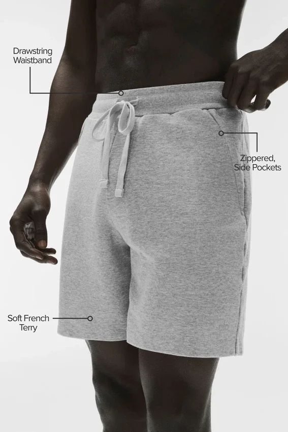 Chill-Shorts – Athletic Heather Grey