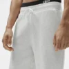 Chill Shorts – Weiß meliert