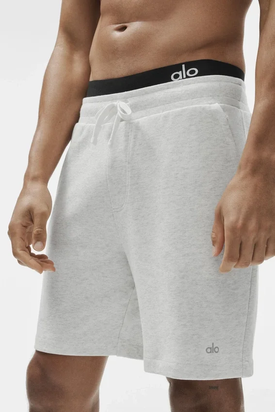 Chill Shorts – Weiß meliert