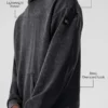Chill Vintage Wash Hoodie – Black Wash