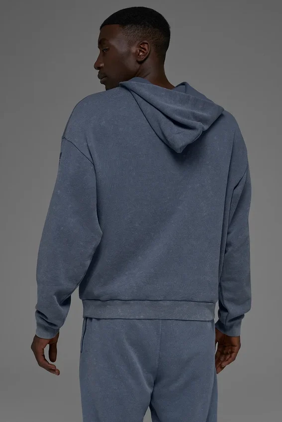 Chill Vintage Wash Hoodie – Bluestone Wash