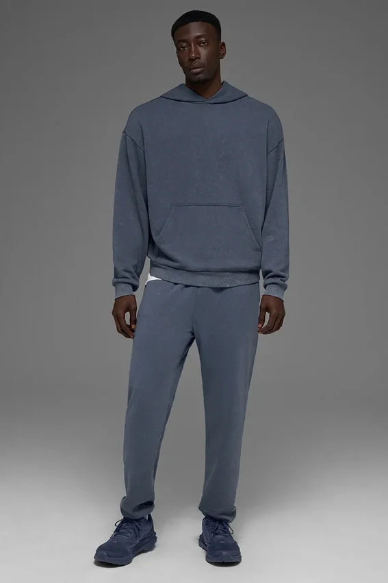 Chill Vintage Wash Hoodie – Bluestone Wash