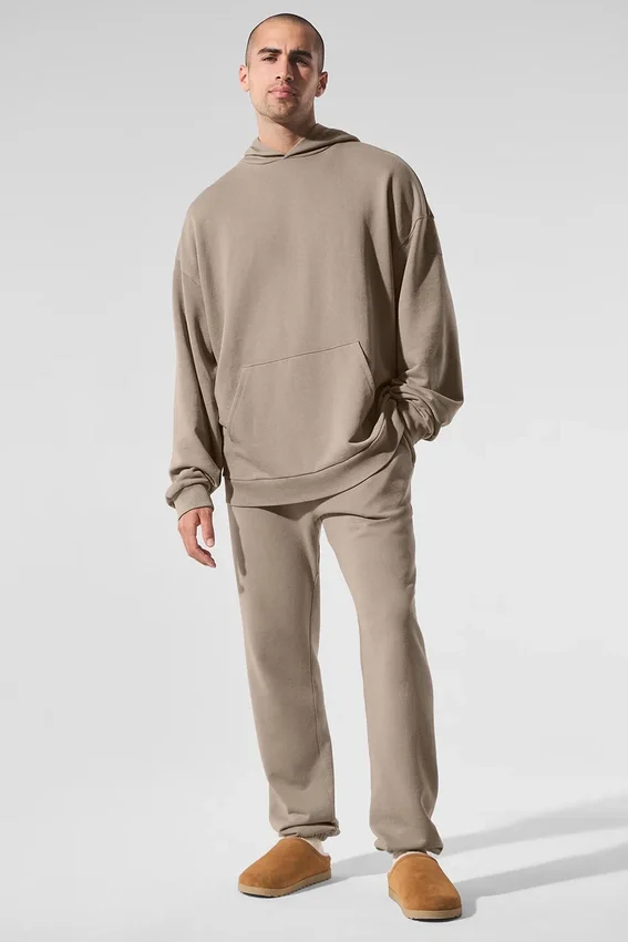Chill Vintage Wash Hoodie – Gravel Wash