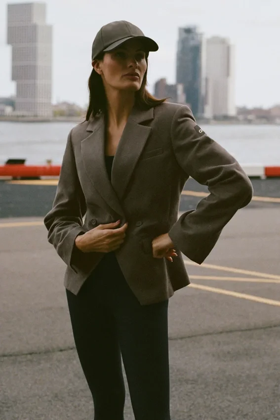 Cinch-Blazer – Olive Tree