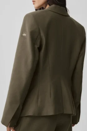 Cinch-Blazer – Olive Tree