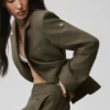 Cinch-Blazer – Olive Tree