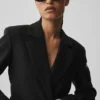 Cinch-Blazer – Schwarz