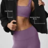 City Girl-Jacke aus doppelseitiger Wolle – Schwarz