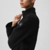 City Girl-Jacke aus doppelseitiger Wolle – Schwarz