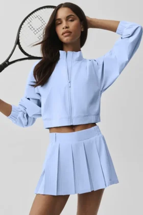 Clubhouse-Jacke – Helles Provence-Blau