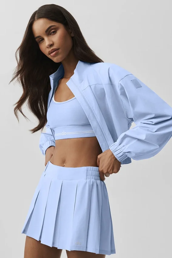 Clubhouse-Jacke – Helles Provence-Blau