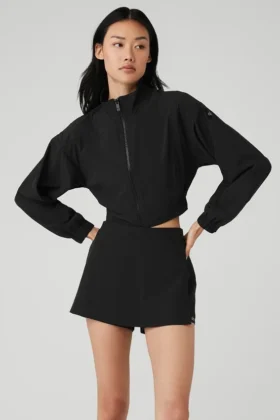 Clubhouse-Jacke – Schwarz