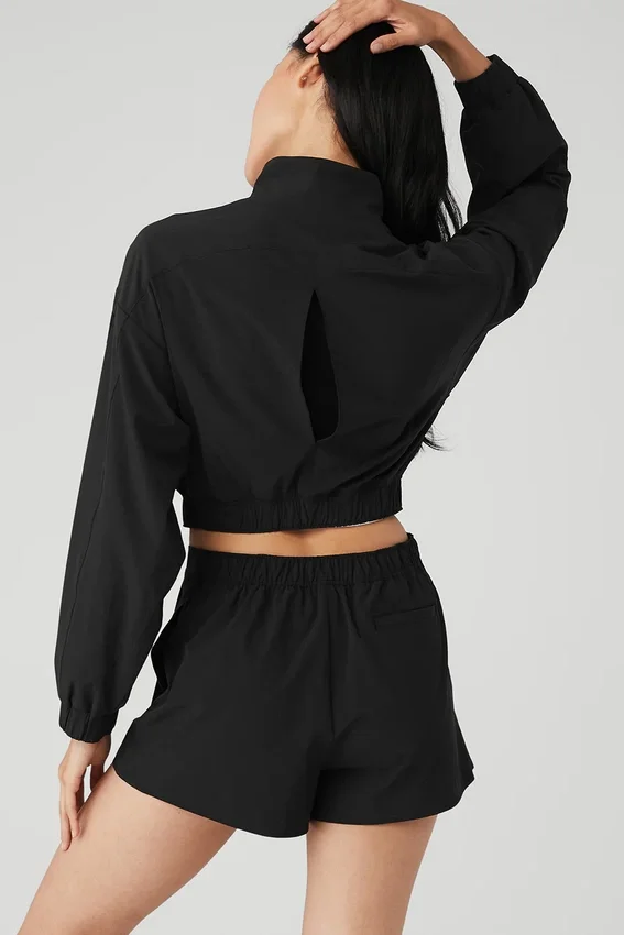 Clubhouse-Jacke – Schwarz