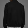 Coaches-Jacke aus Baumwoll-Canvas – Schwarz