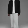 Coaches-Jacke aus Baumwoll-Canvas – Schwarz