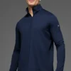 Conquer 1/4-Reißverschluss Reform Langarmshirt – Marineblau
