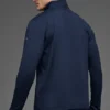 Conquer 1/4-Reißverschluss Reform Langarmshirt – Marineblau