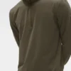 Conquer 1/4-Reißverschluss Reform Langarmshirt – Olive Tree