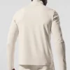 Conquer 1/4 Zip Reform Langarmshirt – Bone