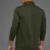 Conquer 1/4 Zip Reform Langarmshirt – Green Olive