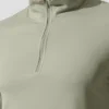 Conquer 1/4 Zip Reform Langarmshirt – Limestone