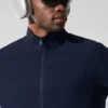 Conquer Max Mock Neck Full Zip – Marineblau