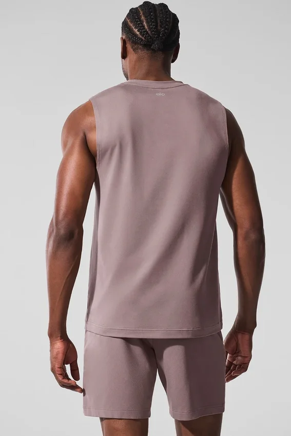 Conquer Muscle Tank – Mushroom