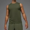 Conquer Muscle Tank – Olivgrün