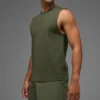 Conquer Muscle Tank – Olivgrün