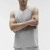 Conquer Muscle Top – Athletic Heather Grey